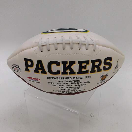 Desmond Bishop Autographed Green Bay Packers Football image number 2