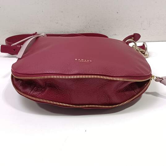 Radley London Bovine Leather Red Shoulder Bag image number 3