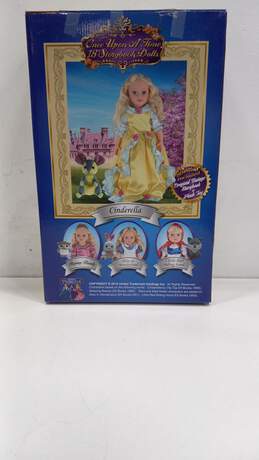 DazzleWorks Storybook Cinderella Doll w/ Storybook & Plush Toy alternative image