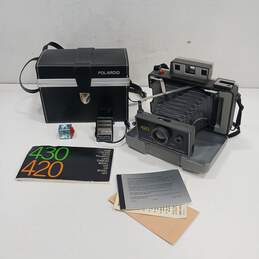 Polaroid Automatic Land Camera Model 420 & Travel Case