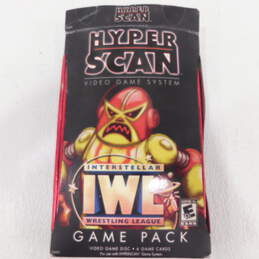 Interstellar Wrestling League INL Game Pack Mattel Hyperscan CIB