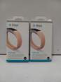 Pair of Fitbit Alta Blush Pink Bands Sz S image number 1
