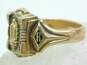 Vintage 9K Yellow Gold Class Ring 6.9g image number 4