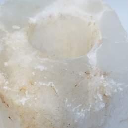 3 1/4inch Selenite Candle 3LBS Holder 3.3LBS alternative image