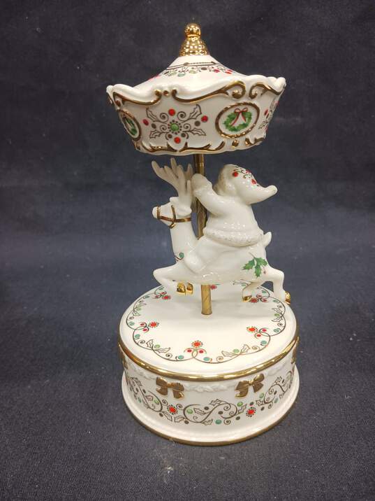 Lenox Christmas Carousel Musical Figurine in Box image number 3