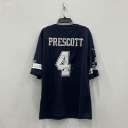 Mens Blue Dallas Cowboys Dak Prescott #4 NFL Pullover Jersey Size XL alternative image