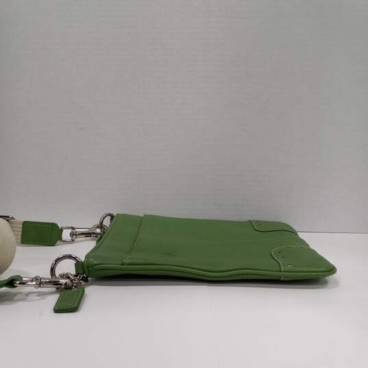 Pair of Authentic COACH Green Crossbody Purses image number 6
