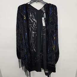 Travelers Collection By Chico's Burnout Kimono