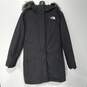 Men's The North Face Black Hooded Winter Coat Size M image number 1
