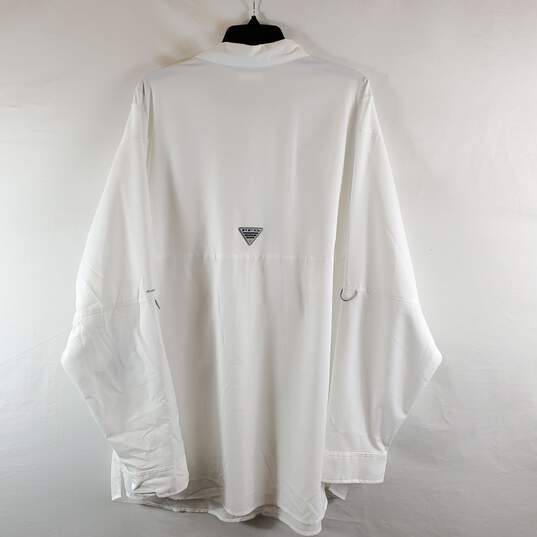 Columbia Men White Long Sleeve 3X NWT image number 5