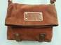 Kenneth Cole Suede Crossbody Bag Brown image number 2