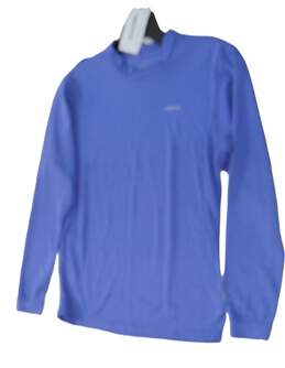 Boys Blue Crew Neck Long Sleeve Casual Pullover T Shirt Size 12 alternative image