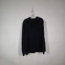 NWT Mens 1/4 Zip Long Sleeve Drawstring Pullover Hoodie Size XL alternative image