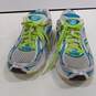 Saucony Guide 7 Power Grio Blue, Green, Silver, And White Shoes Women's Size 8 image number 1