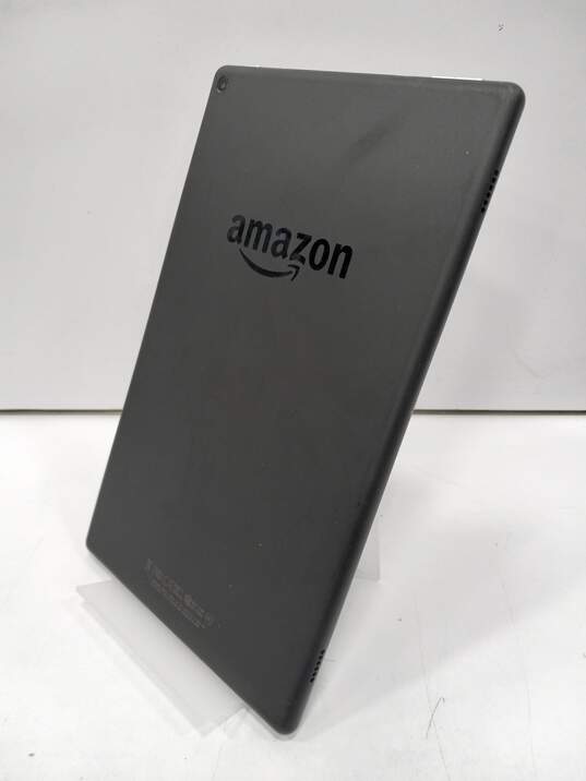 Amazon Fire HD 10 (7th Gen) Tablet Model: SL056ZE In Blue Butterfly Case image number 3