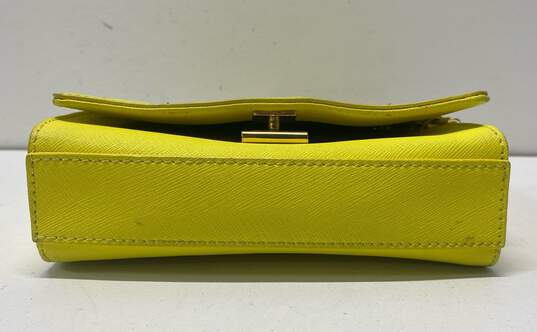 Vince Camuto Chain Strap Flap Small Crossbody Yellow image number 3