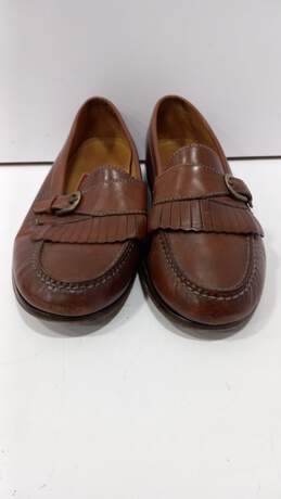 Men's Cole Haan Brown Leather Loafers Sz 10