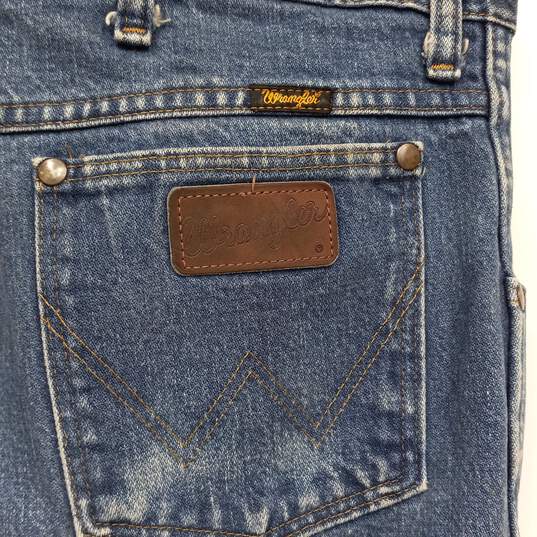 Men's Blue Slim Fit Jeans Size 36x30 image number 4