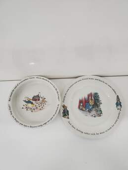 Wedgwood of Etruria & Barlaston Peter Rabbit Bowl & Mug plates alternative image
