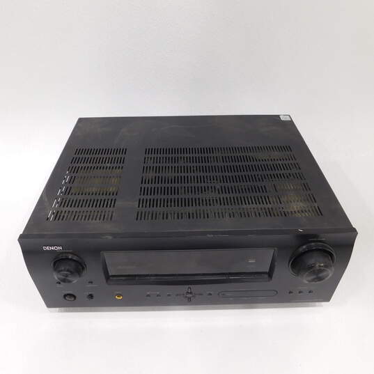 Denon Model AVR-1910 AV Surround Receiver w/ Attached Power Cable image number 2