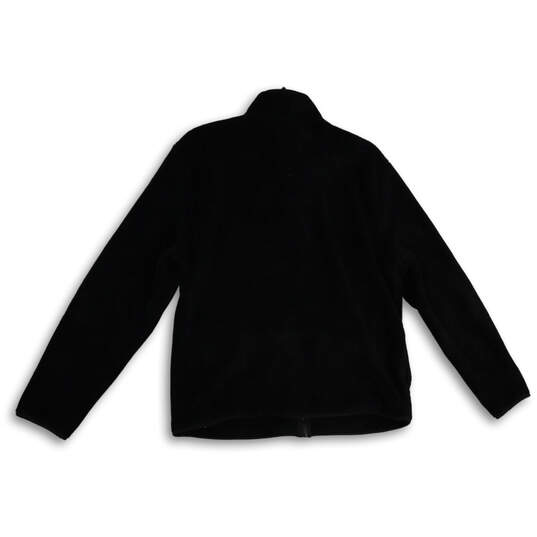 Womens Black Fleece Mickey Mini Long Sleeve Full-Zip Jacket Size Large image number 2