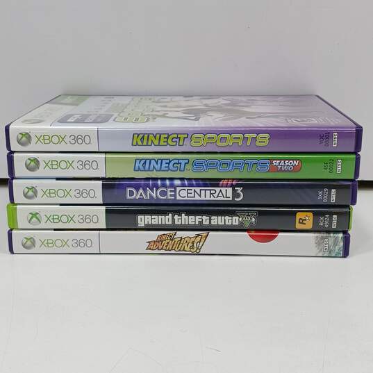 Bundle of 5 Assorted XBox 360 Games image number 6