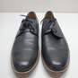 J Shoes Grail  Men's Derby Black Leather Shoes Size 10 image number 1