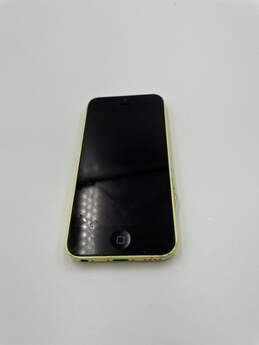 iPhone 5c A1456 Yellow Black 4 Inch Screen iOS Smartphone Locked Not Tested alternative image