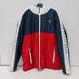 Men's U.S. Polo Assn. Red & Blue With White Hood Jacket Size 2XL image number 1