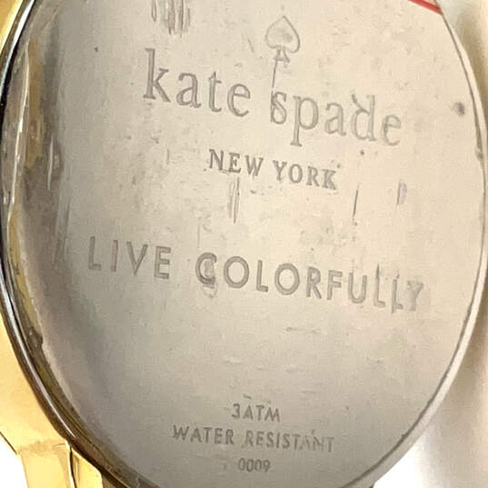 Designer  Kate Spade New York 0009 Stainless Steel Analog Quartz Wristwatch image number 4