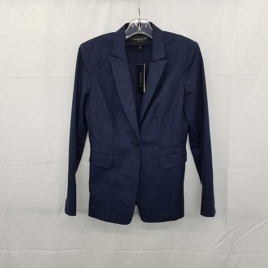 Lafayette Navy Blue Blazer Jacket WM Size 0 NWT image number 1
