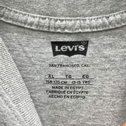 Levi's Womens Multicolor Graphic Print Crew Neck Pullover T-Shirt Size XL alternative image