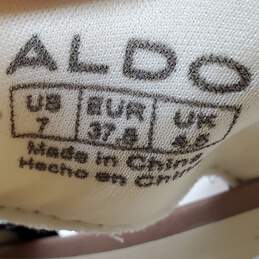 White/Metallic Pink Aldo Size 7 Slip-on Shoes alternative image