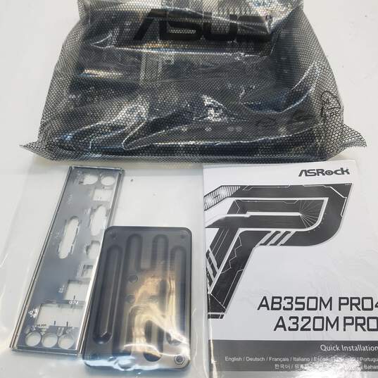 ASRock AB350M Pro4 RYZEN AMD A12 - Motherboard image number 2