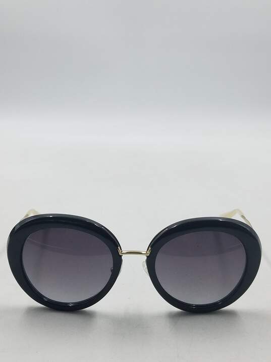 Prada Black Tinted Oversized Sunglasses image number 2