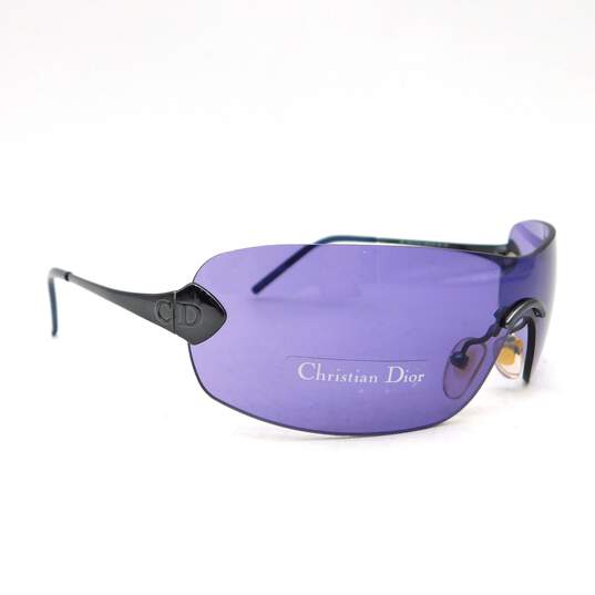 Christian Dior Purple CD Logo Shield Sunglasses image number 6