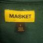 Ma®ket Unisex Green Graphic Zip Up S NWT image number 5