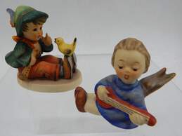 Vintage Goebel Hummel Angel with Lute #238 & Singing Lesson #63 Figurines