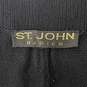 St. John Basic WM's Polyester Blend Tapered Stretch Black Pants Sz. 34 x 24 image number 3