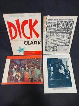 Bundle of 4 Assorted DIck Clark Yearbooks & Teen Screen Books