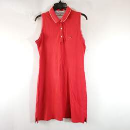 Tommy Hilfiger Women Red Dress M