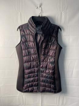 Michael Kors Womens Black Puffed Vest Size S