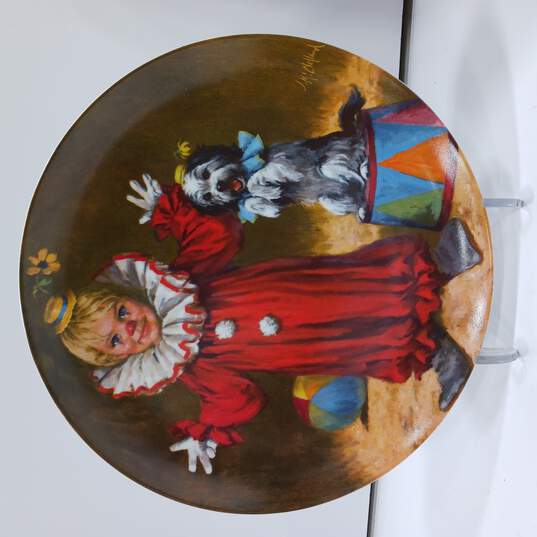 Edwin Knowles Tommy the Clown Collector Plate image number 4