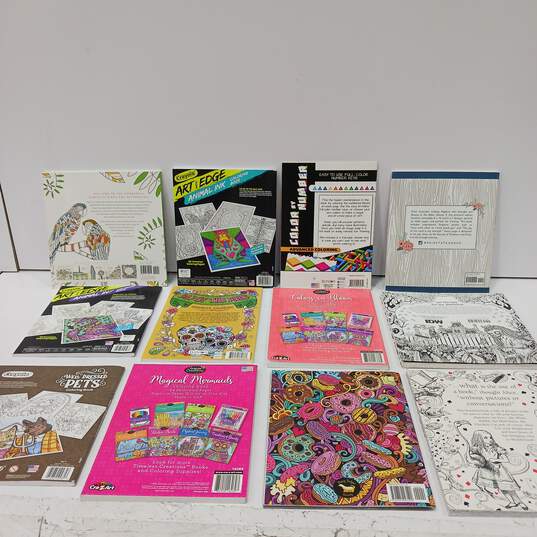 Bundle of 12 Assorted Coloring Books image number 2