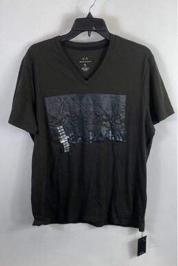 Armani Exchange Gray T-shirt - Size X Large
