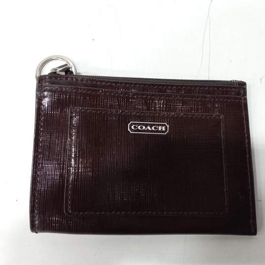 Women's Coach Darcy Skinny Credit Card Wallet image number 2