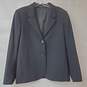 Theory Black 2 Button Blazer Women's 12 image number 1