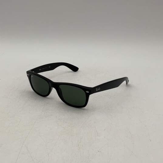 Ray Ban Mens Black Full-Rim UV Protection Wayfarer Sunglasses W/ Case image number 3