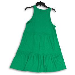 Gap Womens Green Round Neck Sleeveless Knee Length A-Line Dress Size Medium alternative image