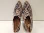 Lucky Brand Tresee Leather Snakeskin Print Ankle Heel Boots Shoes Size 9.5 M image number 5